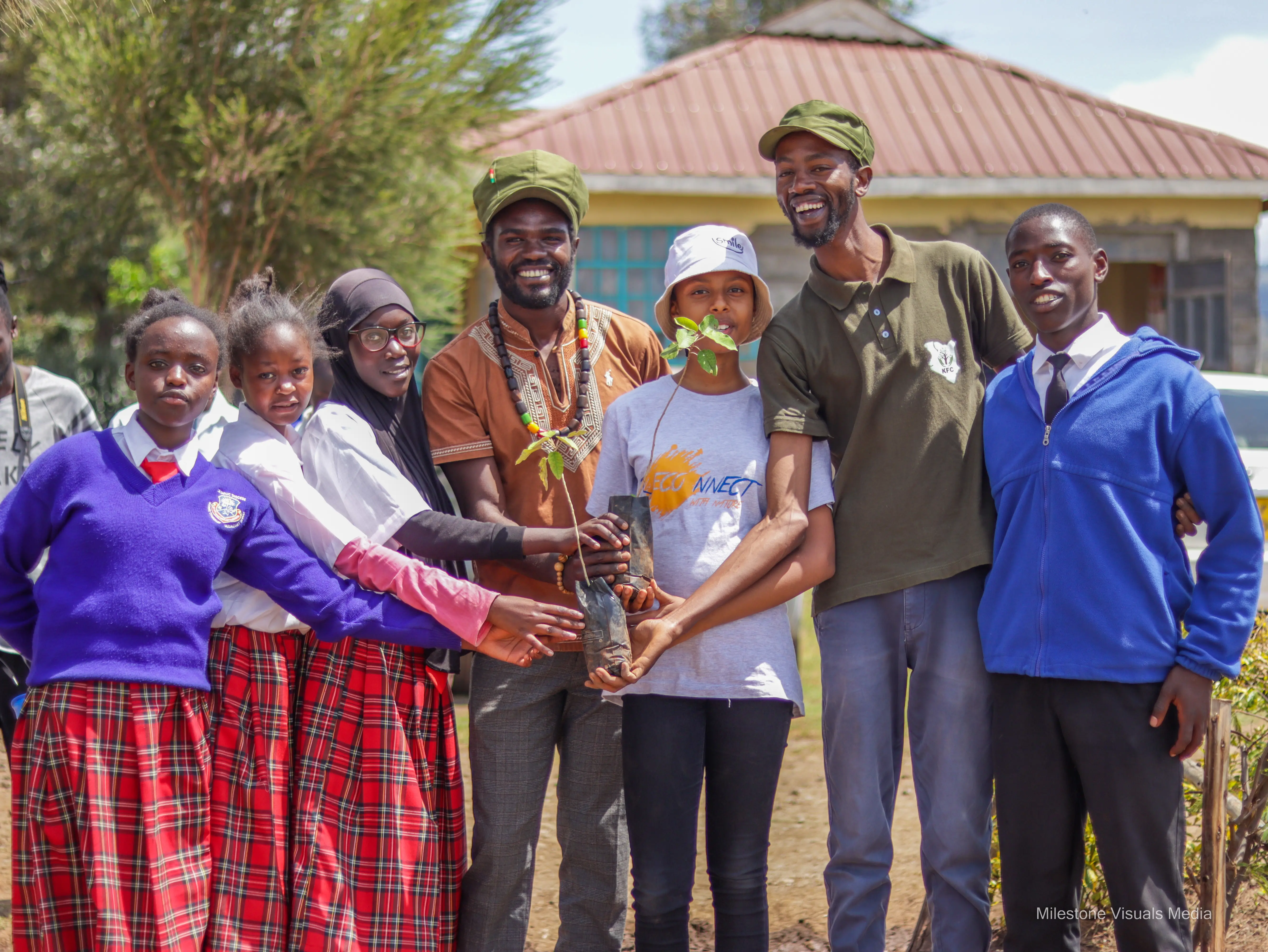Tree planting at Ololua